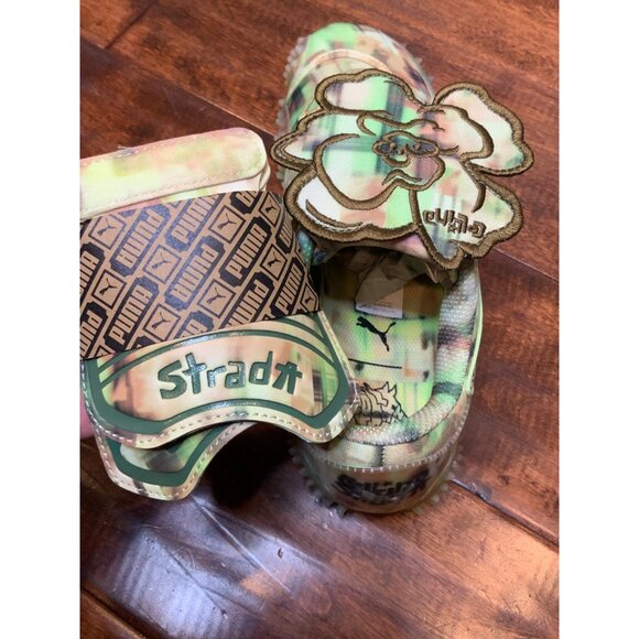 Puma x Collina Strada Women's Mostro Sneaker Green Faded Plaid New Size 8.5 | 39 - Picture 12 of 15